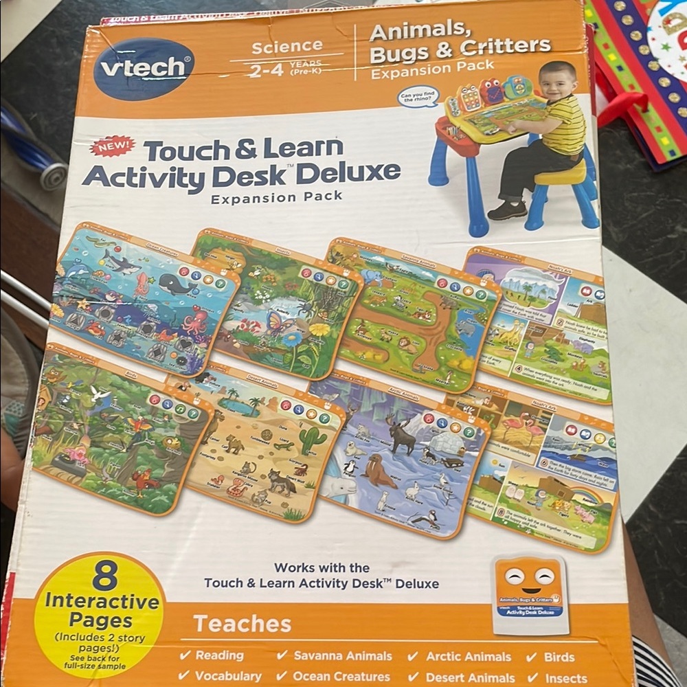Touch & Learn Activity Desk Deluxe - Multicolor